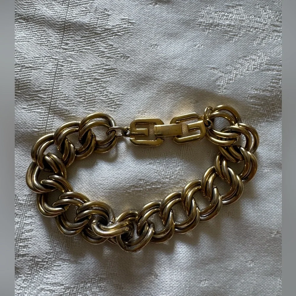 Givenchy Gold Chain Bracelet